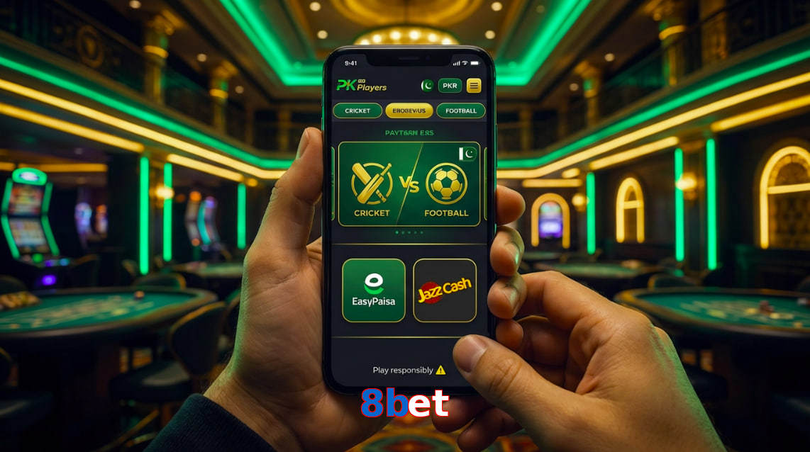 Payment and PKR controls in 8Bet